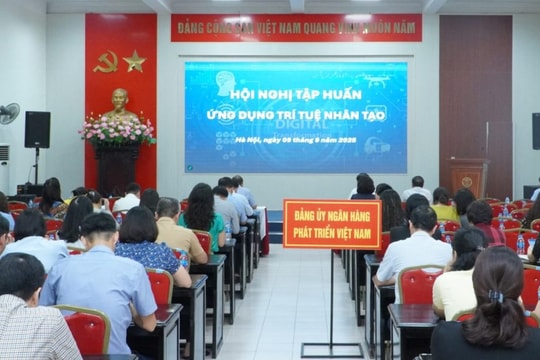 VDB tham dự Hội nghị tập huấn ứng dụng trí tuệ nhân tạo do Văn phòng Trung ương Đảng tổ chức