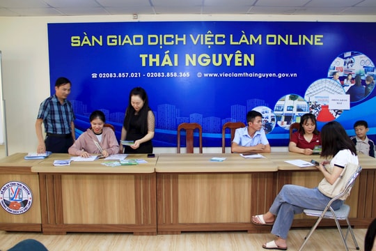 Thái Nguyên: Hơn 7000 lao động được tư vấn, giới thiệu việc làm thường xuyên