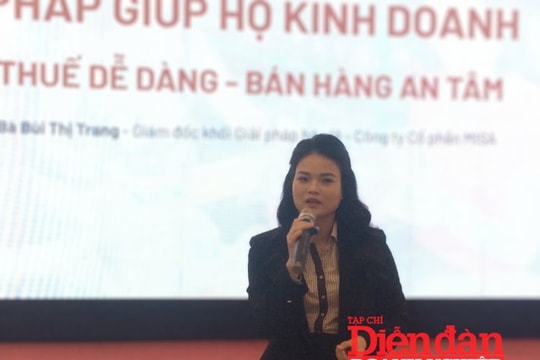 Chuyển đổi số sẽ là “cứu tinh” cho hộ kinh doanh khi bỏ thuế khoán