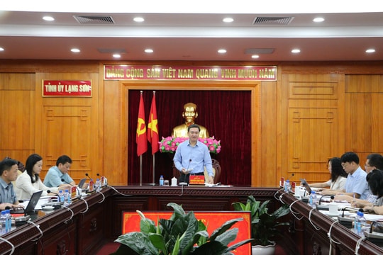 Chuẩn bị kỹ lưỡng tổ chức thành công Đại hội XVIII Đảng bộ tỉnh Lạng Sơn