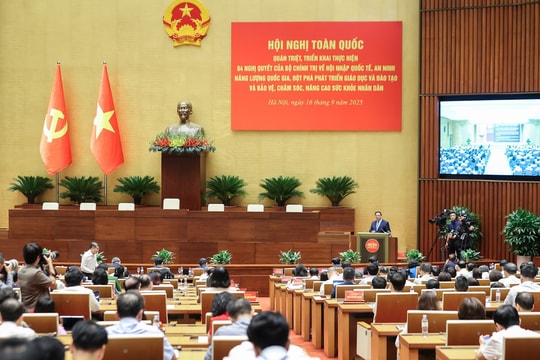 Hội nghị toàn quốc quán triệt, triển khai thực hiện 4 Nghị quyết của Bộ Chính trị