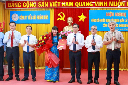 Đảng bộ Yến sào Khánh Hòa vươn tầm kỷ nguyên mới