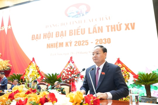 Đồng chí Lê Minh Ngân được tín nhiệm bầu giữ chức Bí thư Tỉnh ủy Lai Châu