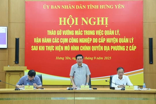 Hưng Yên: Gỡ khó trong vận hành các cụm công nghiệp