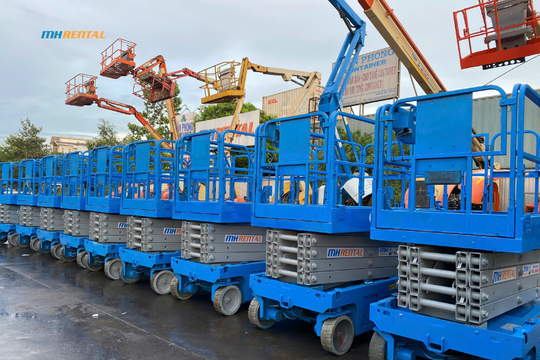 MH Rental - Giải pháp cho thuê xe nâng người thông minh, an toàn, hiệu quả