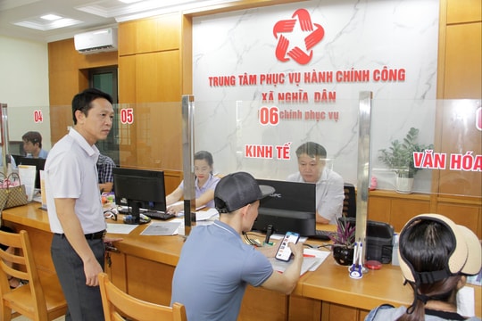 Xã Nghĩa Dân (Hưng Yên): Gần dân, phục vụ tận tâm, hiệu quả