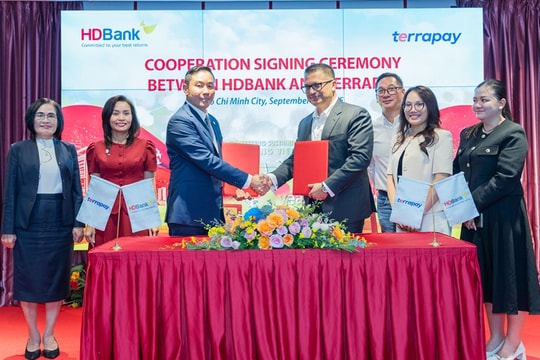 HDBank bắt tay TerraPay mở rộng mạng lưới kiều hối toàn cầu