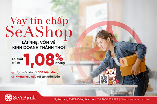 SeAShop - giải pháp vốn cho hộ kinh doanh