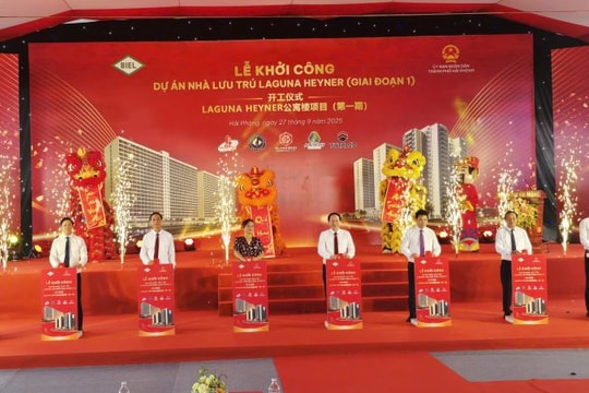 Khởi công dự án nhà ở công nhân Laguna Heyner