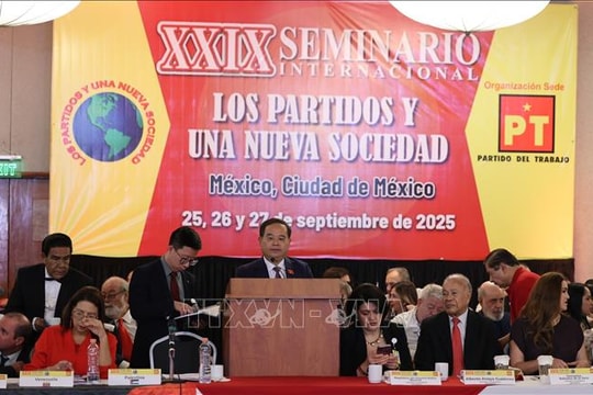 Việt Nam nhấn mạnh tầm nhìn chiến lược tại diễn đàn cánh tả toàn cầu