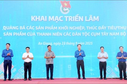 An Giang lan tỏa tinh thần khởi nghiệp thanh niên dân tộc khi đưa các sản phẩm địa phương ra thị trường
