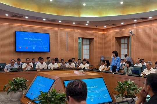 Liên danh Văn Phú - Đèo Cả báo cáo Hà Nội định hướng chiến lược tổng thể phát triển “Trục cảnh quan sông Hồng”