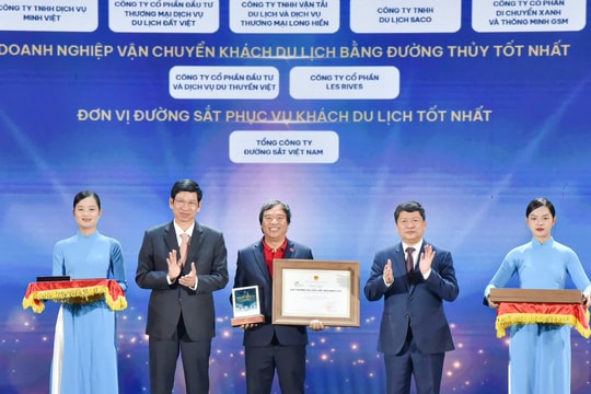 Vietjet được vinh danh “Hãng hàng không phục vụ khách du lịch tốt nhất 2025”