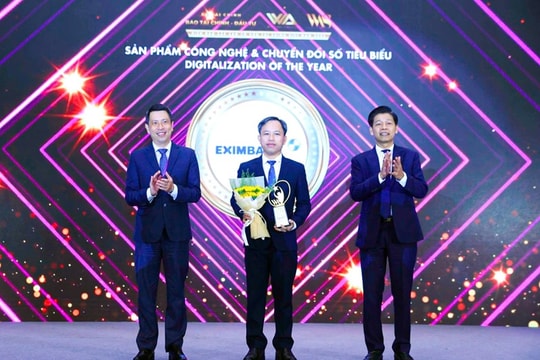 Eximbank được vinh danh “Sản phẩm công nghệ và chuyển đổi số tiêu biểu năm 2025”
