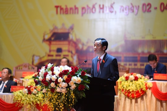 Ông Nguyễn Văn Phương được bầu giữ chức Bí thư Thành ủy Huế