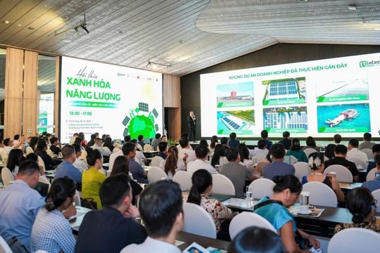 Intech Solar tổ chức hội thảo góp phần thúc đẩy “Xanh hóa năng lượng” tại Việt Nam