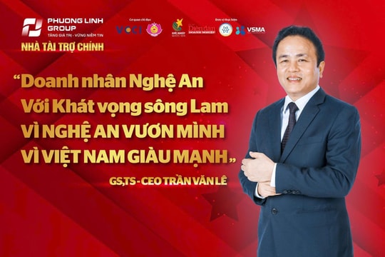 CEO Trần Văn Lê, Nhà tài trợ chính tiếp lửa khởi nghiệp cho quê hương Nghệ An