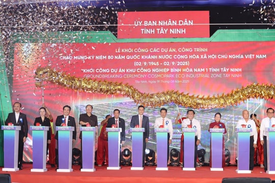 Tây Ninh: Kinh tế bứt phá mạnh mẽ, khẳng định vị thế là điểm đến đầu tư hấp dẫn
