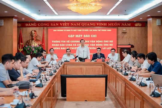 “Trái ngọt” từ chương trình vận động ủng hộ nhân dân Cuba