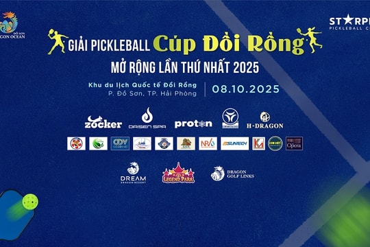 Pickleball Đồi Rồng mở rộng 2025