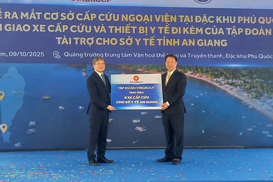 Phú Quốc khai trương Cơ sở Cấp cứu ngoại viện đầu tiên tại Việt Nam
