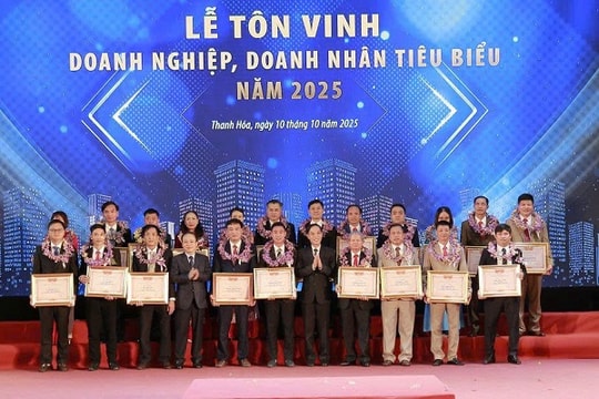 Doanh nghiệp, Doanh nhân tiêu biểu Thanh Hóa 2025: Bản lĩnh, sáng tạo và khát vọng vươn xa