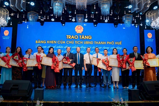 Lãnh đạo thành phố Huế gặp mặt, chúc mừng đội ngũ doanh nhân