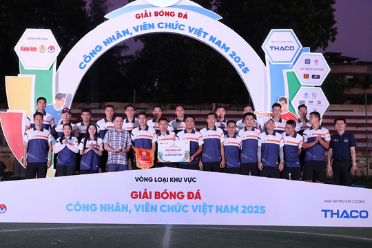 SHB FC xuất sắc đưa Công đoàn Ngân hàng Việt Nam lên ngôi Á quân vòng loại phía Bắc