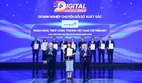 VietinBank – Doanh nghiệp chuyển đổi số xuất sắc 2025