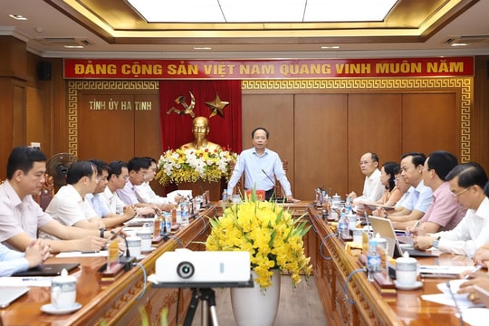 Hà Tĩnh quyết tâm hiện thực mục tiêu tăng trưởng 8,7%