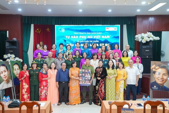 Giới thiệu và trưng bày bộ sưu tập chân dung “Tự hào Phụ nữ Việt Nam”