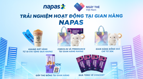 Đến sóng Festival “chạm” cảm xúc cùng NAPAS