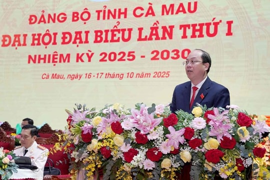 Ông Nguyễn Hồ Hải được chỉ định làm Bí thư Tỉnh ủy Cà Mau