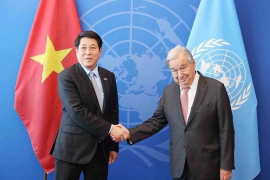 Tổng Thư ký Liên Hiệp Quốc thăm Việt Nam, dự Lễ mở ký Công ước Hà Nội