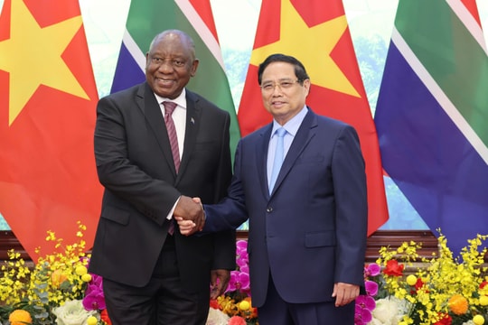 Nâng cấp quan hệ Việt Nam - Nam Phi lên Đối tác Chiến lược ngay trong năm 2025