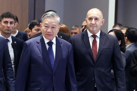 Tổng Bí thư Tô Lâm và Tổng thống Rumen Radev dự Diễn đàn doanh nghiệp Việt Nam - Bulgaria