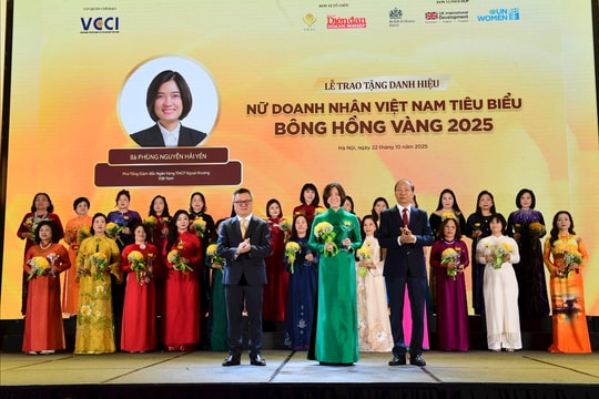 Vietcombank có nữ thành viên Ban Điều hành được vinh danh “Nữ Doanh nhân Việt Nam tiêu biểu”