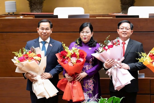 Quốc hội kiện toàn một số chức danh quan trọng thuộc Ủy ban Thường vụ Quốc hội