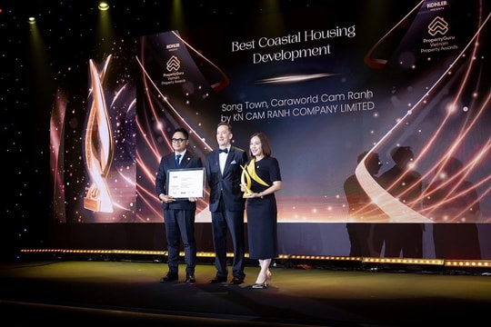 Sông Town đoạt giải Dự án nhà ở ven biển xuất sắc nhất tại Vietnam Property Awards 2025