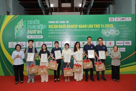 Khởi nghiệp Xanh 2025: Tạo cơ hội cho các dự án sáng kiến xanh mang tính bền vững