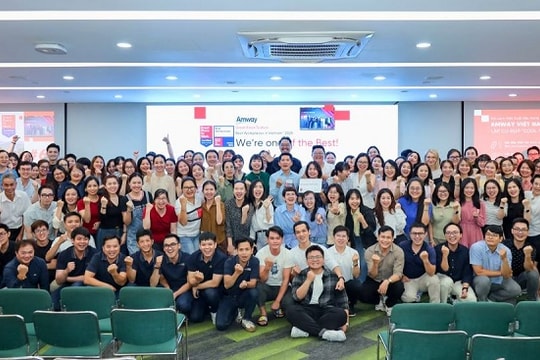 Amway Việt Nam được vinh danh Top 9 “Nơi làm việc xuất sắc hàng đầu châu Á”