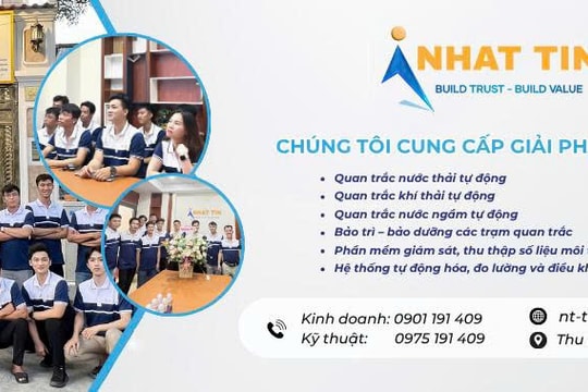 Nhất Tín: Cung cấp giải pháp quan trắc môi trường tự động với hơn 300 dự án thành công
