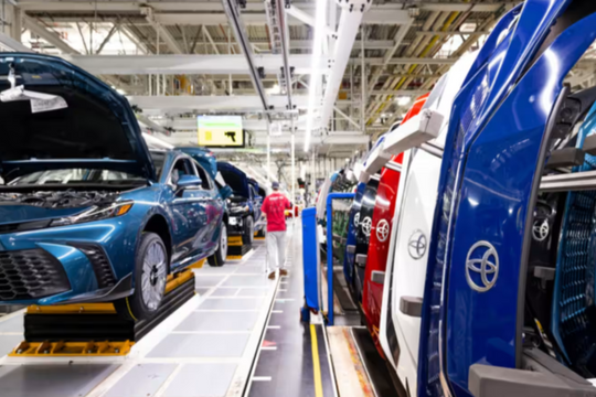 Toyota xem xét tái nhập khẩu xe Mỹ: bước đi mới trong chiến lược toàn cầu