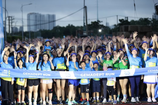 5.000 vận động viên tham gia Gemadept Run 2025 hỗ trợ đồng bào thiên tai