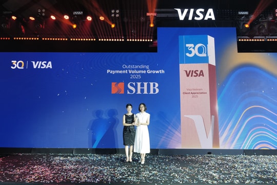 SHB lần thứ hai được VISA vinh danh “Ngôi sao tăng trưởng thẻ năm 2025”