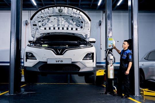 1 năm xưởng dịch vụ tăng gấp 3, VinFast không có đối thủ về hậu mãi tại Việt Nam