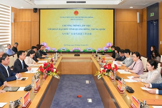 Xúc tiến mở lại đường bay Hải Phòng - Thâm Quyến, thúc đẩy phát triển du lịch và đầu tư