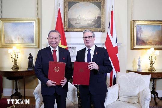 Việt Nam - Anh nâng cấp quan hệ lên Đối tác Chiến lược toàn diện