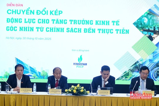 [TƯỜNG THUẬT TRỰC TUYẾN] Chuyển đổi kép - động lực cho tăng trưởng kinh tế: Góc nhìn từ chính sách đến thực tiễn