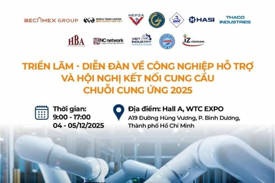 Triển lãm Công nghiệp hỗ trợ 2025: Tăng tốc kết nối – dẫn dắt chuỗi cung ứng toàn cầu